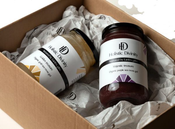 Holistic Divinity | Golden treasure | Majestic treasure | 550ml in brown box with branded tissue paper