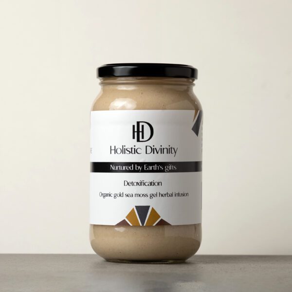 Detoxification | Organic Gold Sea Moss Gel Herbal Infusion | 550ml