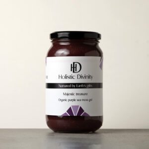 Majestic Treasure | Organic Purple Sea Moss Gel | Holistic Divinity | 550ml