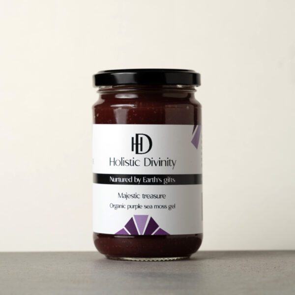 Majestic Treasure | Organic Purple Sea Moss Gel | Holistic Divinity | 314ml