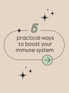 Our body is complex and our immune system can't be built overnight - but there are simple and practical ways to give it the boost that it needs:  🌱 Feed your gut: eat a wide variety of foods - try fermented veggies or kefir.  💤 Prioritise sleep: give your body time to rest, repair, and prepare to fight off infection.  🔥 Keep warm: cozy meals and hot drinks help your body to stay resilient.  ☯️ Manage stress: easier said than done, but stress affects every part of your wellness.  🚶🏾 Move your body: gentle movement supports your lymphatic system, helping to circulate immune cells and clear out toxins.  Keeping consistent with these habits can make a huge difference and give your body the defence that it needs.  #immunesupport #guthealthsupport
#holisticwellness #winteressentials #dailyhabits
