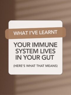 When I first found out how much our immune system and our gut was linked, I was surprised. I didn't really understand what this meant, so I did some research to understand more and this helped me to change my lifestyle in a way that supported my gut-immune health.  Your gut is where your body constantly makes decisions about what’s safe, what’s harmful, and how strongly it needs to respond.  That’s why supporting digestion really does have a positive impact on immunity and overall wellness.  Have you ever noticed your gut and immunity affecting each other? 🤎 Let me know in the comments 💬  #guthealthuk #immunesupport #holisticwellness #winterwellness #seamossbenefits