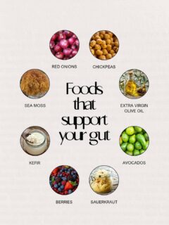Yesterday's post explored the connection between the gut and the immune system. 🥑🫐🫒🌰  Today, I'm sharing some foods that support the gut. These are personal staples in my diet, but there are so many other foods that are great for the gut.  Gut health thrives on diversity - different fibres, plants, and fermented foods all play a role. The more supportive foods that you can eat, the healthier your gut and overall wellness will be. ✨  #gutsupport #microbiomesupport #holisticnutrition #wholefoodnutrition #seamossbenefits